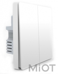 Розумний вимикач Xiaomi Aqara Smart Light Switch ZigBee Version (2 кнопки) N